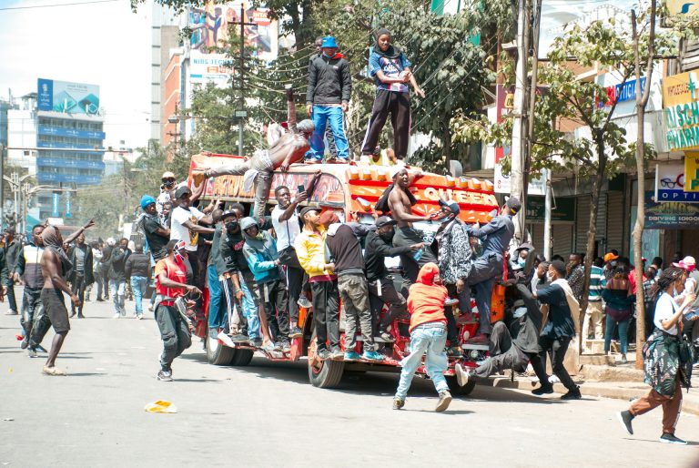 Photo by Hassan Kibwana @ Unsplash | Kenya protest