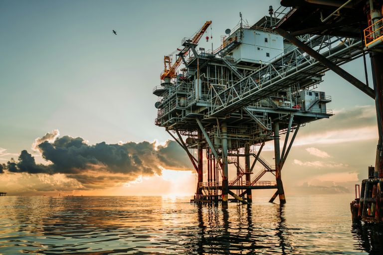 Photo by Nathan Forbes @ Unsplash | Oil block, oil field