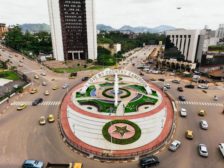 Roundabout in Yaounde, Cameroon @ Pexels