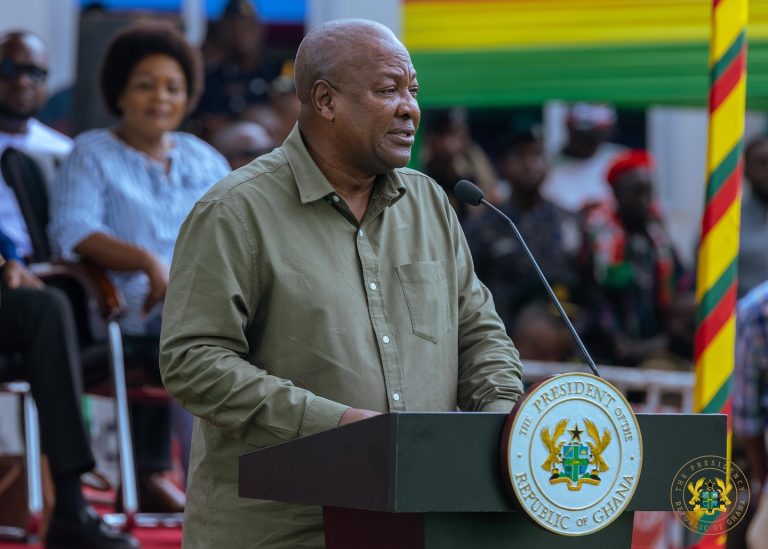 Ghana President John Mahama. Photo courtesy: Office of the President/Facebook