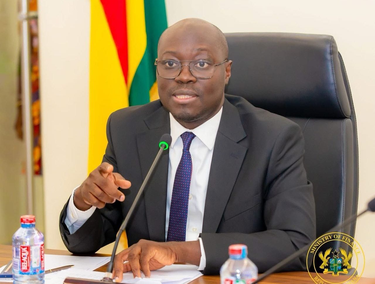 Dr Cassiel Ato Forson, Ghana Finance Minister. Photo courtesy Ministry of Finance/Facebook