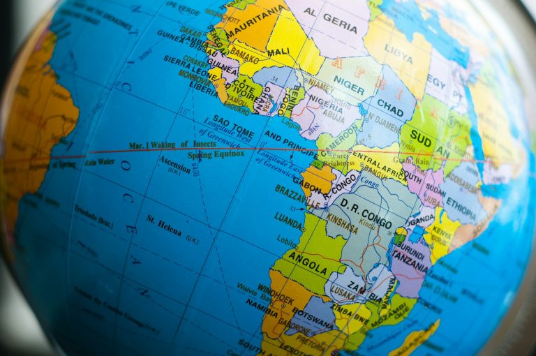 Africa map @ Unsplash