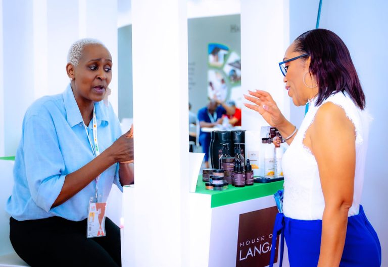 An exhibitor at the Intra-Africa Trade Fair 2025 in Algeria Photo: Afreximbank Media