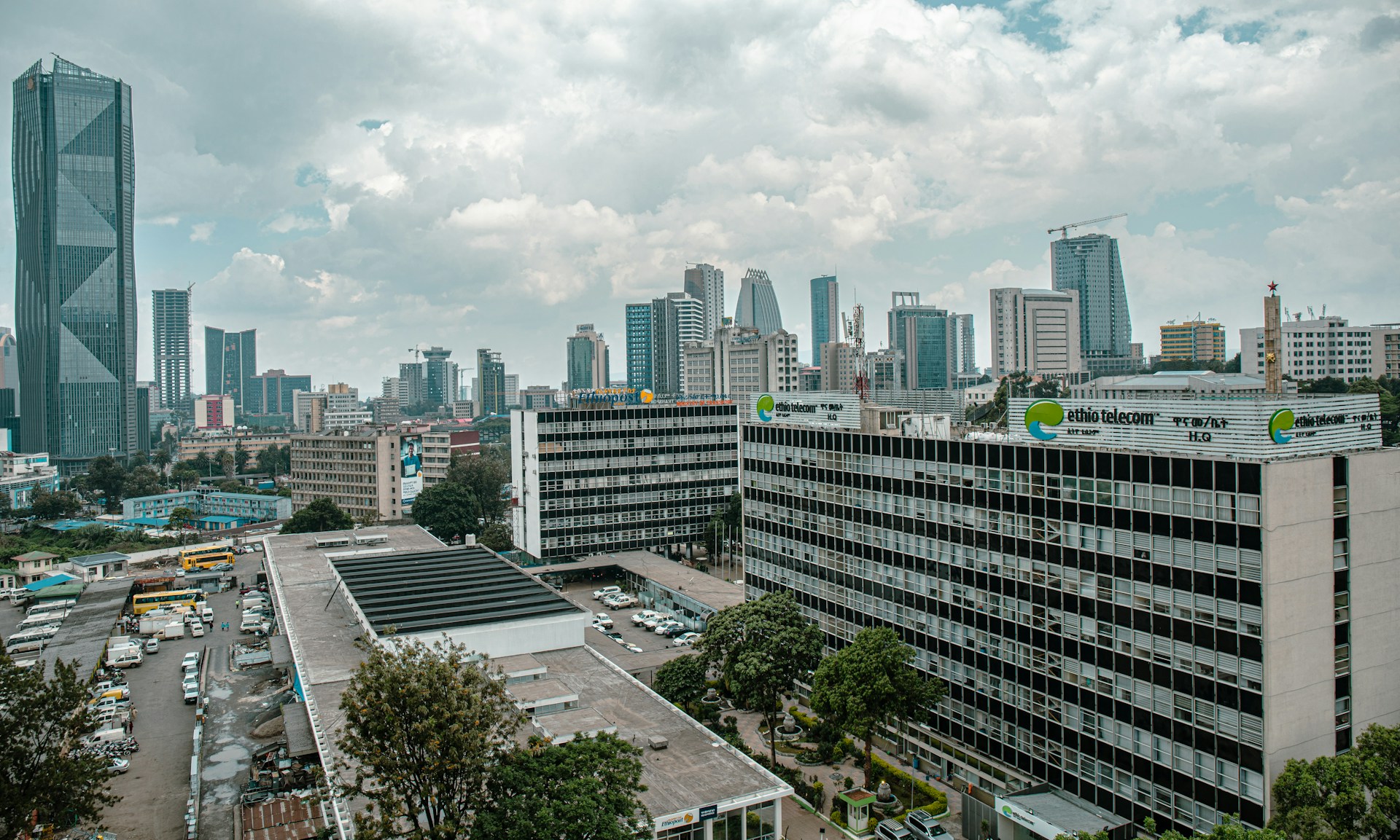 Ethio Telecom Headquarter in Ethiopia. Photo by Hawi Getachew @ Unsplash