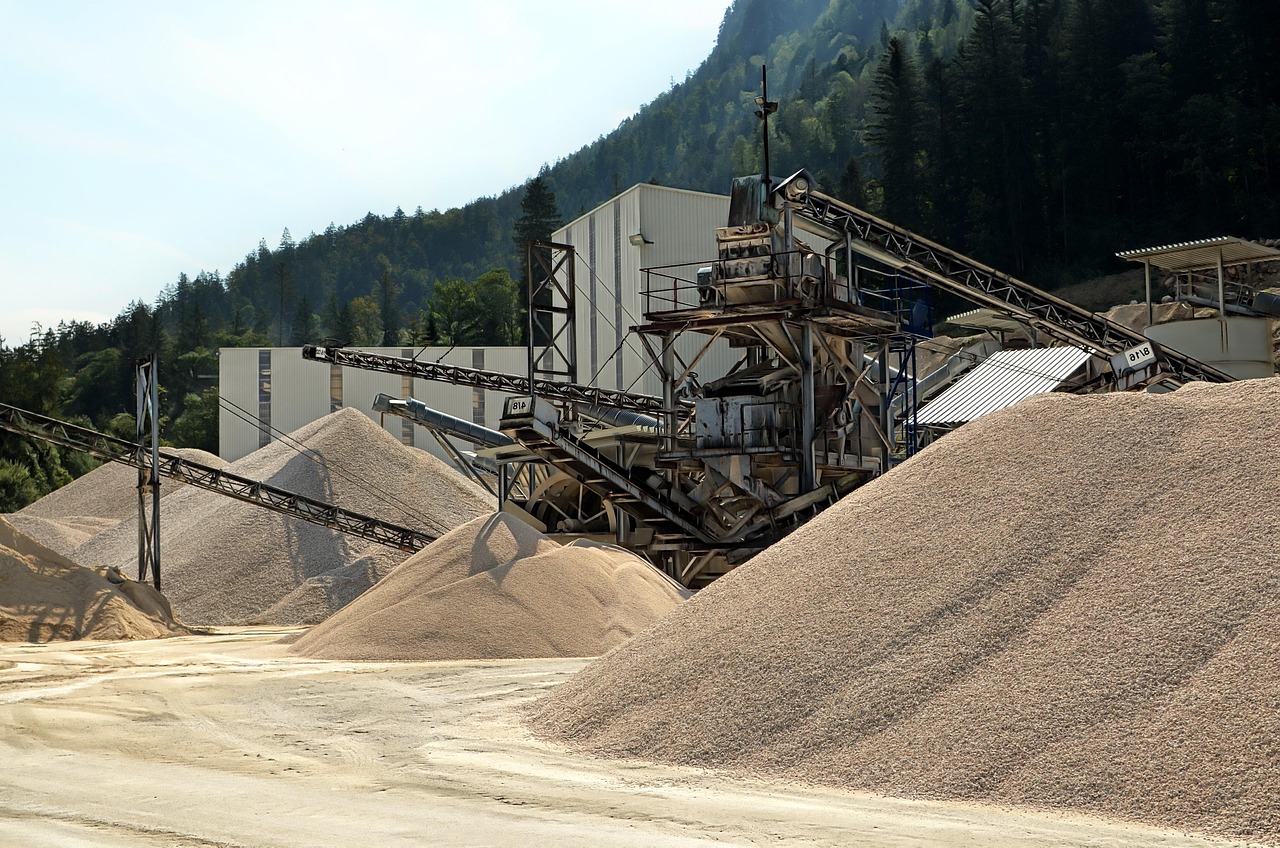Gold mining site. Photo @ Pixabay