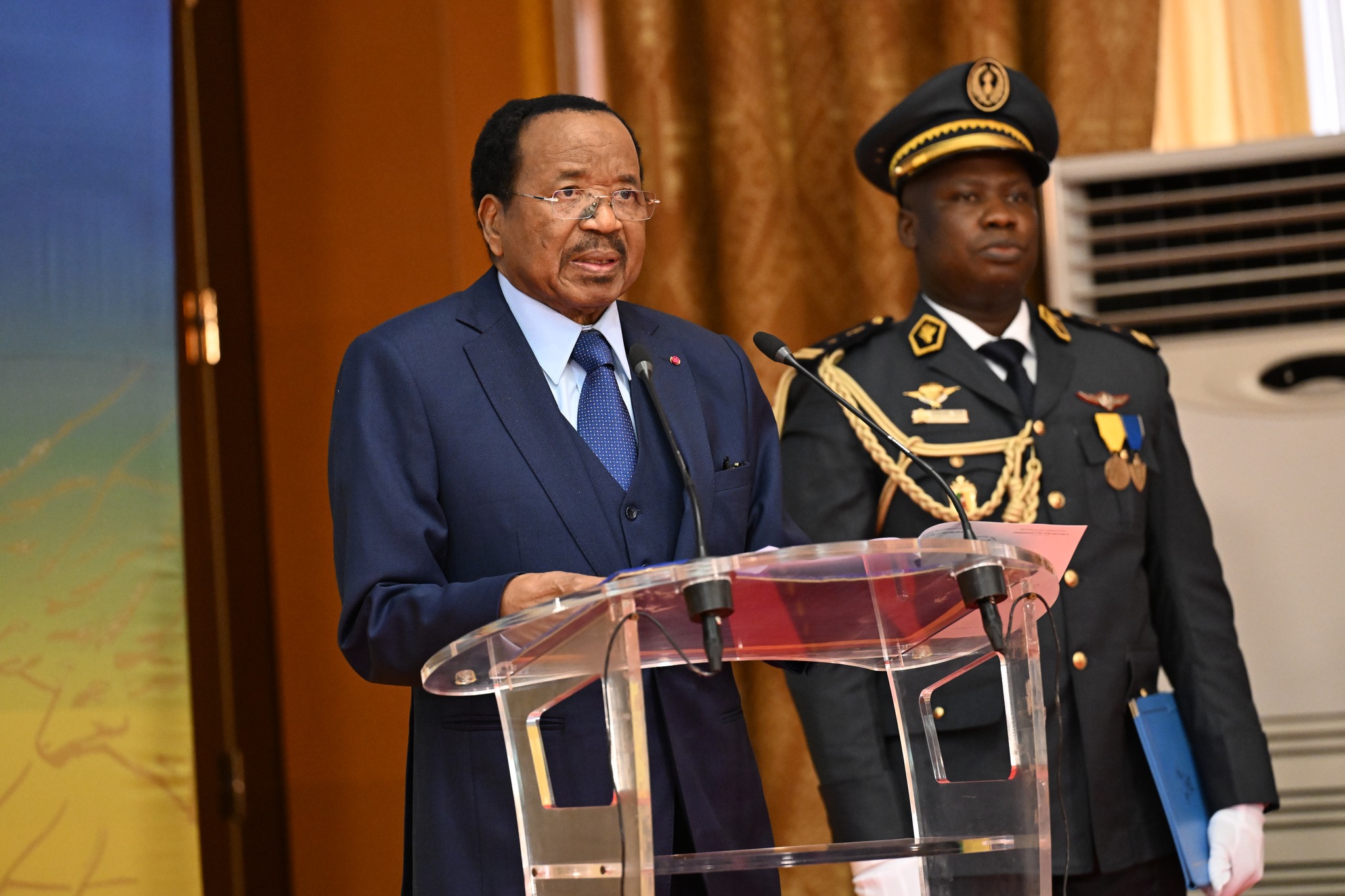 Paul Biya, President of Cameroon. Photo @ Office of the President, Cameroon.