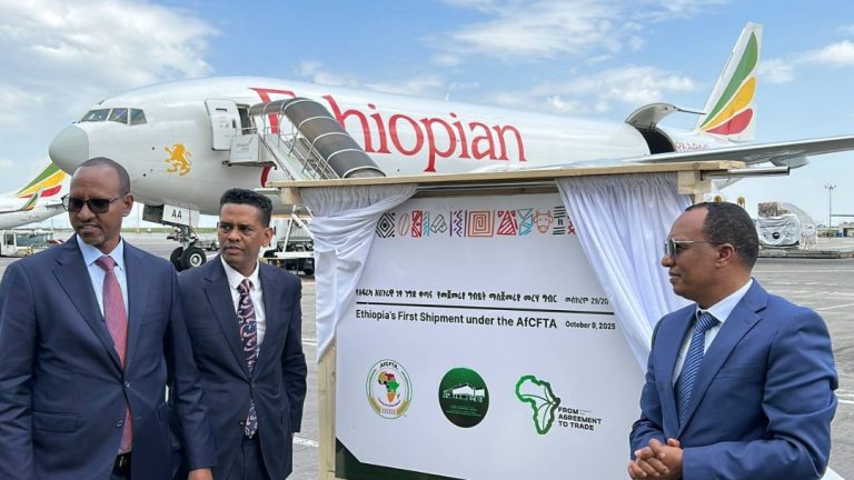 Ethiopia AfCFTA launch. Photo @FBC - Fana Broadcasting Corporate S.C.
