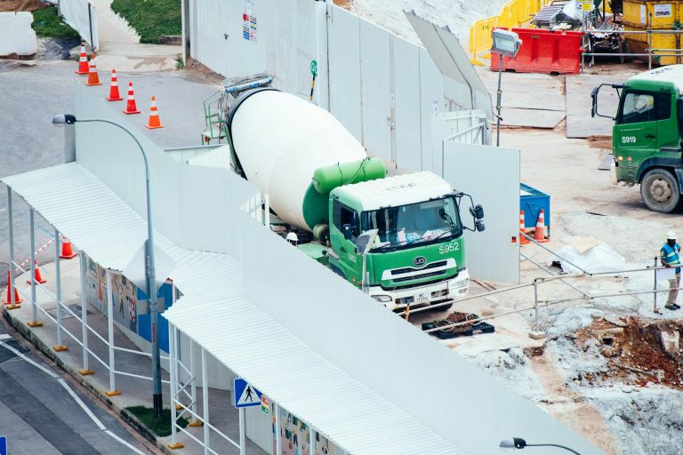 Workers at a construction site. Photo @ Unsplash