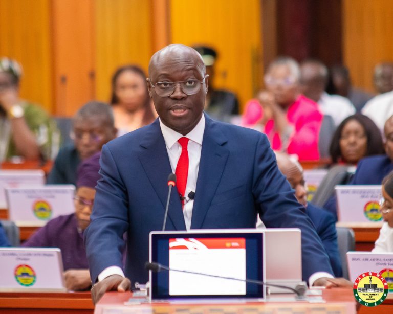 Dr Cassiel Ato Forson, Ghana's Finance Minister. Photo @ Parliament of Ghana/Facebook