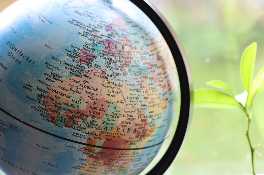 African map. Photo by Joachim Schnürle @ Pixabay