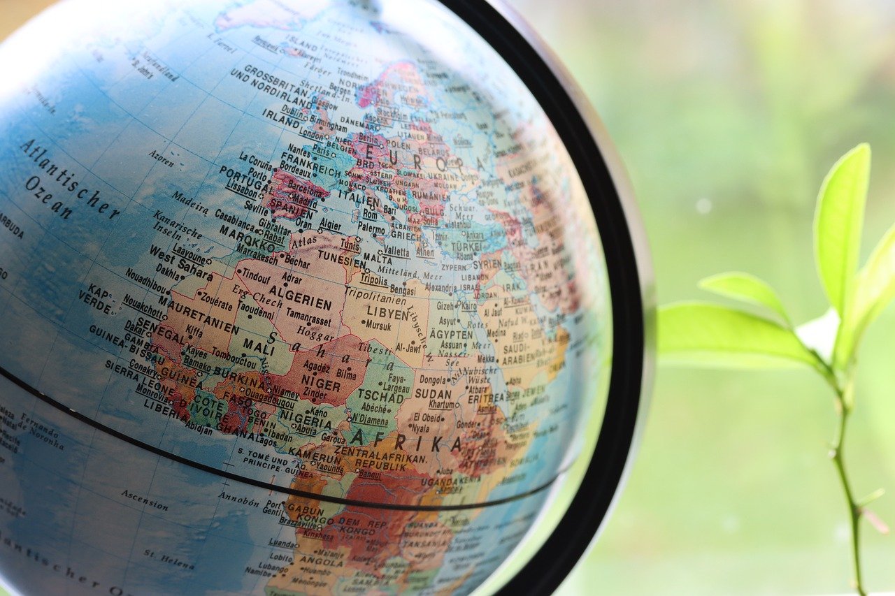 African map. Photo by Joachim Schnürle @ Pixabay