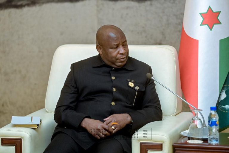Burundi’s President Évariste Ndayishimiye. Photo: Présidence - République du Burundi/Facebook