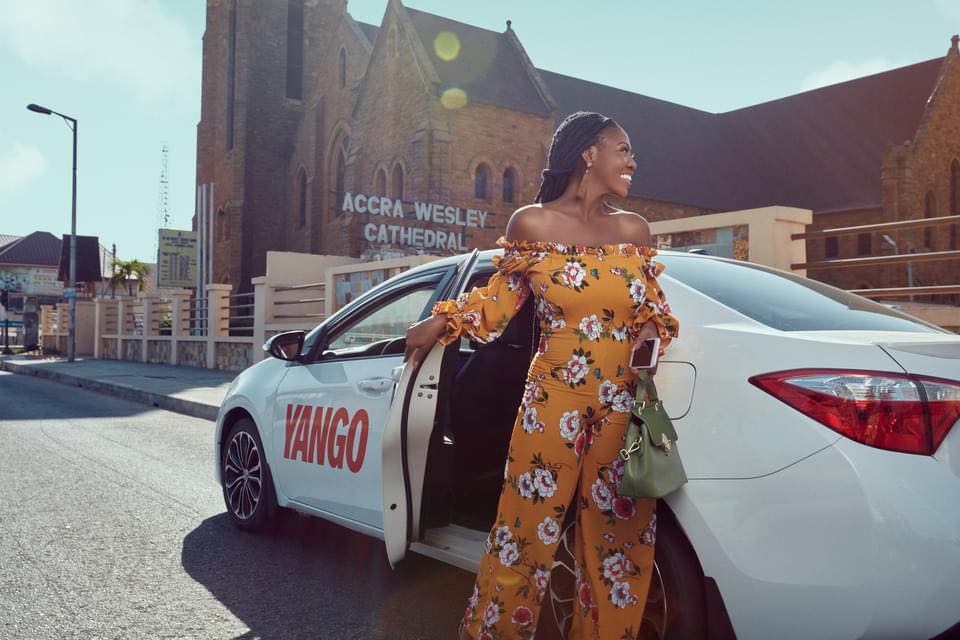 Yango ride. Photo: Yango Ghana/ Facebook