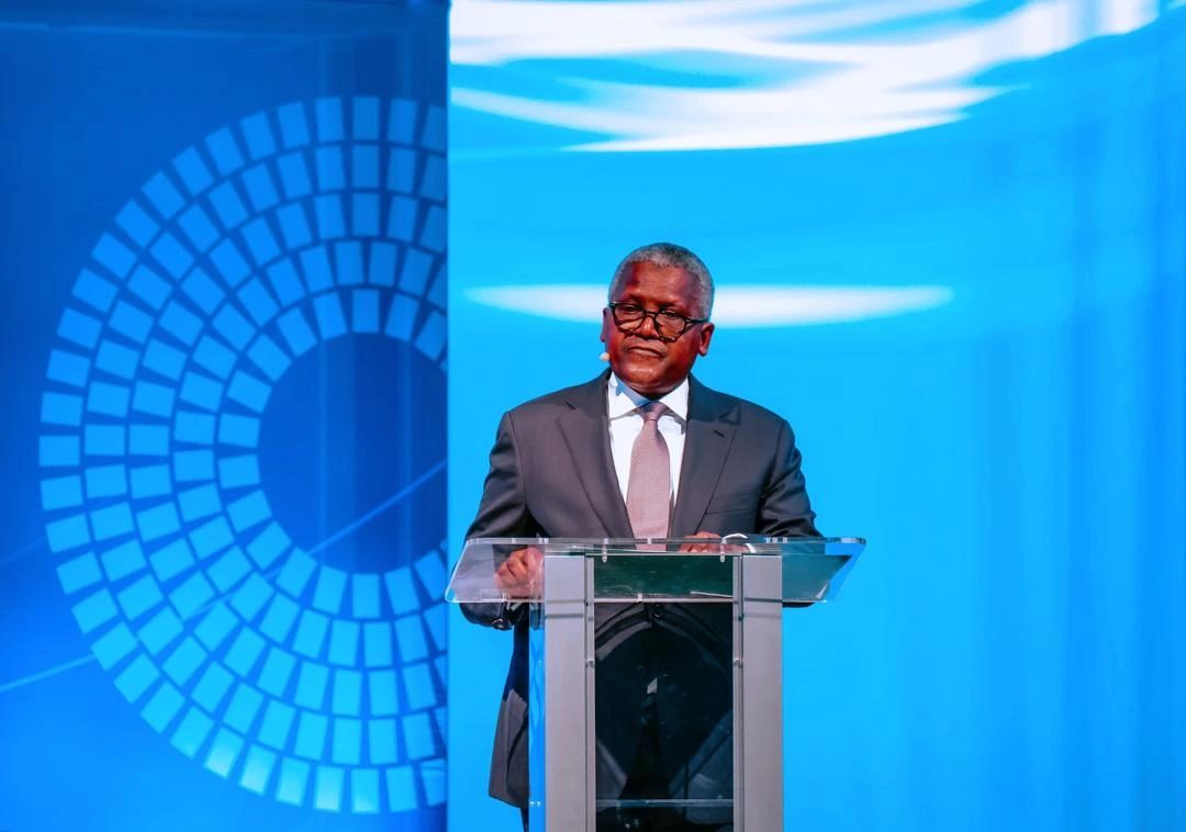 Chief Executive of Dangote Industries Limited, Aliko Dangote. Photo: Dangote Industries LinkedIn/Water Forward Event