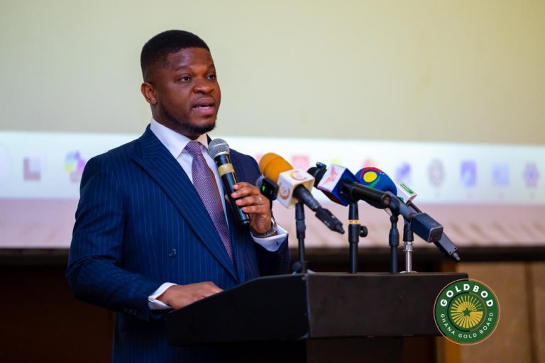Sammy Gyamfi, CEO of Ghana Gold Board. Photo credit: Ghana Gold Board