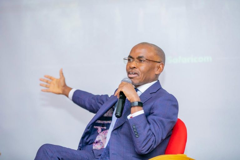 Peter Ndegwa, Group CEO of Safaricom. Photo: Safaricom/Facebook