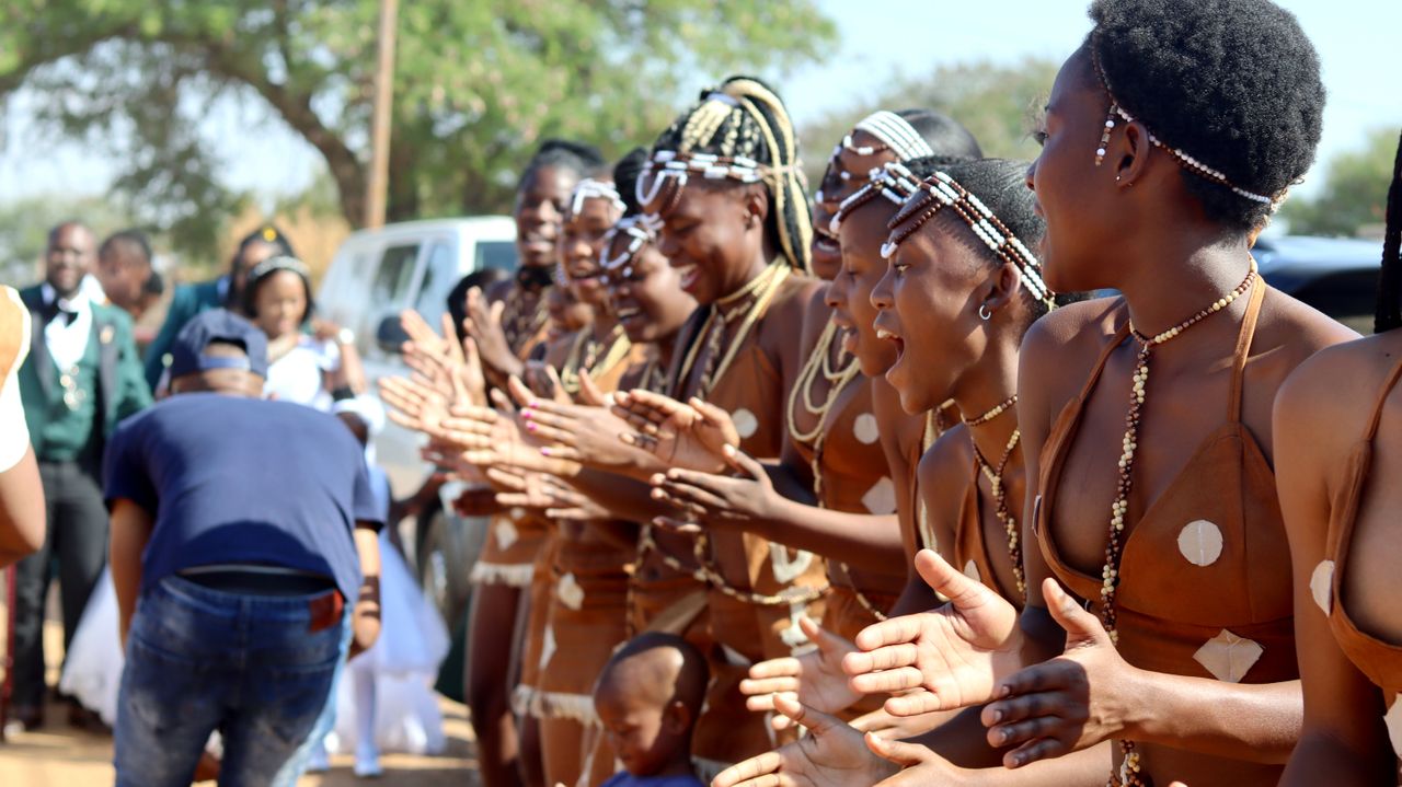 A vibrant display of traditional dance in Botswana. Photo by Xitsundzuxo Himina @ Pexels