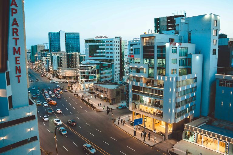 Addis Ababa, Ethiopia. Photo by Bemnet Mesfin @Unsplash