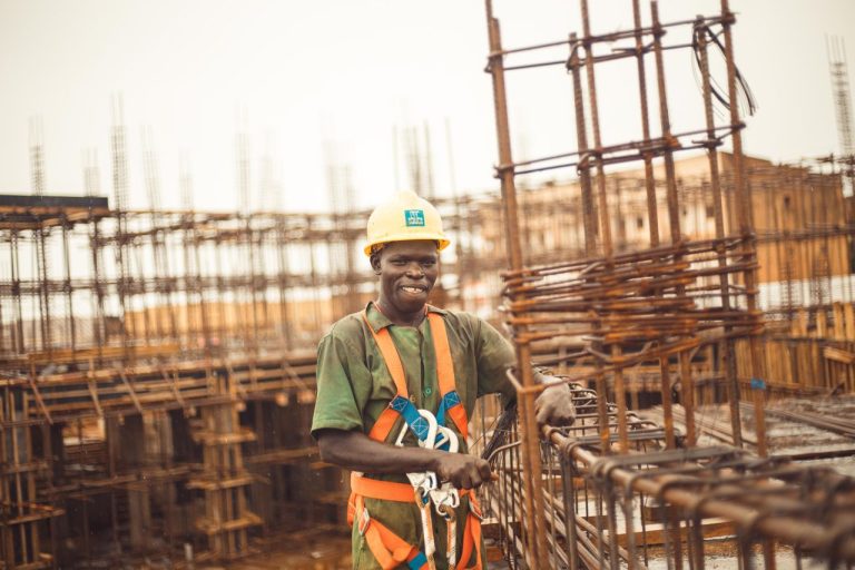 Construction worker at a site in Kitgum Matidi, Uganda Photo by Illustrate Digital Ug @Pexels