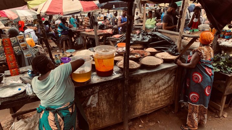 Busy market place. Photo by Ebuka TheArtDairector @ Pexels