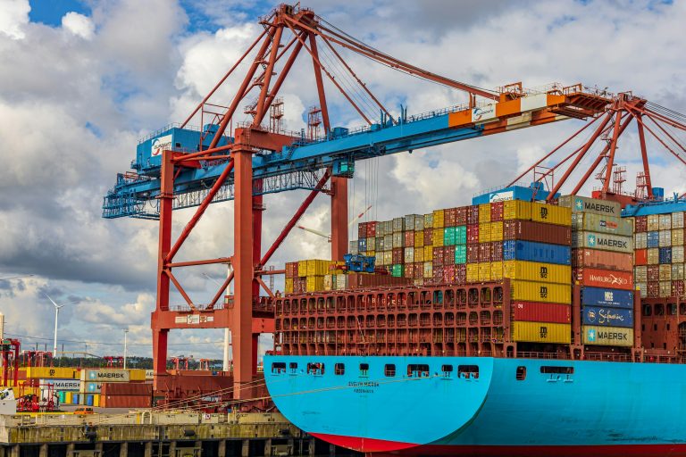 A busy port. Photo by Dominik Luckmann @ Unsplash