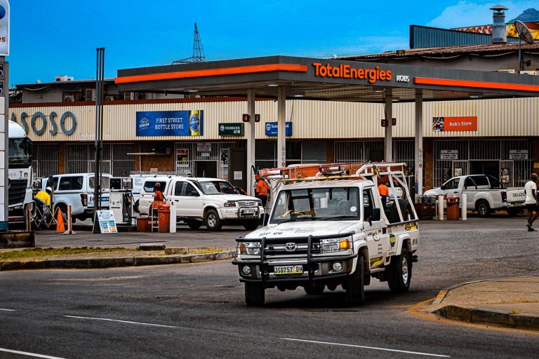 A TotalEnergies gas station in Matsapha, Eswatini. Photo by Khaya Motsa @ Pexels