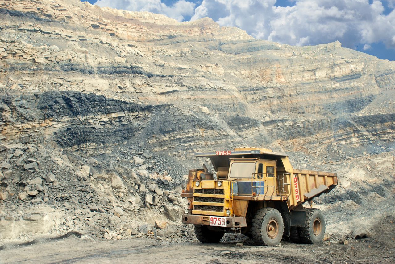 Truck at a mining site. Photo by Gansham Ramchandani @ Pexels